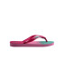 Havaianas slapi TOP FASHION femei culoarea roz cu toc plat 4137258.1749 - Pled.ro