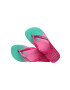 Havaianas slapi TOP FASHION femei culoarea roz cu toc plat 4137258.1749 - Pled.ro