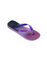 Havaianas slapi Top Fashion femei culoarea violet cu toc plat 4137258 1801 - Pled.ro