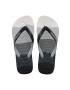 Havaianas slapi Top Logomania culoarea negru - Pled.ro