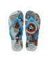 Havaianas slapi Top Marvel Classics culoarea turcoaz - Pled.ro