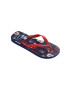 Havaianas slapi Top Marvel Logomania culoarea rosu - Pled.ro