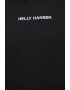 Helly Hansen bluză barbati culoarea negru cu glugă cu imprimeu 53924-699 - Pled.ro