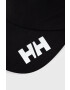 Helly Hansen șapcă culoarea negru material neted - Pled.ro