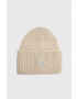 Helly Hansen căciulă HH RIB BEANIE culoarea bej din tricot gros 54020 - Pled.ro