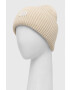 Helly Hansen căciulă HH RIB BEANIE culoarea bej din tricot gros 54020 - Pled.ro