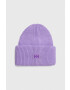 Helly Hansen caciula culoarea violet din tricot gros - Pled.ro