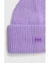 Helly Hansen caciula culoarea violet din tricot gros - Pled.ro