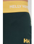 Helly Hansen colanti femei culoarea verde neted - Pled.ro