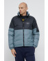 Helly Hansen geaca cu doua fete femei culoarea gri de iarna oversize - Pled.ro