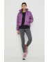 Helly Hansen geaca cu doua fete femei culoarea violet de iarna oversize - Pled.ro