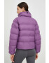 Helly Hansen geaca cu doua fete femei culoarea violet de iarna oversize - Pled.ro