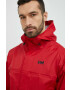 Helly Hansen geacă de ploaie loke barbati culoarea rosu 62252-402 - Pled.ro