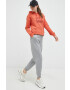 Helly Hansen hanorac de bumbac culoarea portocaliu cu glugă cu imprimeu 53289-597 - Pled.ro