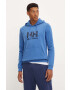 Helly Hansen hanorac de bumbac HH LOGO HOODIE bărbați cu glugă cu imprimeu 33977 - Pled.ro