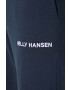 Helly Hansen pantaloni de trening culoarea albastru marin neted 53926-992 - Pled.ro