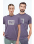 Helly Hansen tricou din bumbac culoarea violet cu imprimeu 53285-096 - Pled.ro