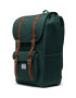 Herschel rucsac 11390-05932-OS Little America Backpack culoarea verde mare neted - Pled.ro