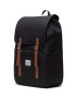 Herschel rucsac Retreat Small Backpack culoarea negru mare neted - Pled.ro