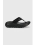 Hoka șlapi Ora Recovery Flip femei culoarea negru cu platforma 1117910-BDGGR - Pled.ro