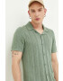 Hollister Co. camasa barbati cu guler button-down regular - Pled.ro