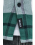 Hollister Co. camasa din bumbac barbati culoarea verde cu guler clasic regular - Pled.ro