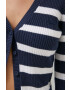 Hollister Co. cardigan femei culoarea albastru marin light - Pled.ro