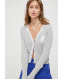 Hollister Co. cardigan femei culoarea gri - Pled.ro