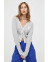 Hollister Co. cardigan femei culoarea gri - Pled.ro