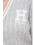 Hollister Co. cardigan femei culoarea gri - Pled.ro