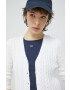 Hollister Co. cardigan femei culoarea alb - Pled.ro