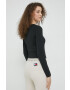 Hollister Co. longsleeve femei culoarea negru - Pled.ro