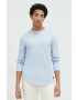 Hollister Co. longsleeve din bumbac neted - Pled.ro