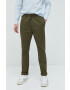 Hollister Co. pantaloni barbati culoarea verde mulata - Pled.ro