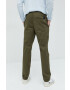 Hollister Co. pantaloni barbati culoarea verde mulata - Pled.ro