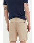 Hollister Co. pantaloni scurti barbati culoarea alb - Pled.ro