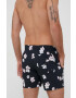 Hollister Co. pantaloni scurti de baie culoarea negru - Pled.ro