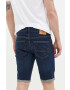 Hollister Co. pantaloni scurti jeans barbati culoarea albastru marin - Pled.ro