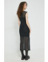 Hollister Co. rochie culoarea negru mini evazati - Pled.ro