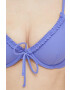 Hollister Co. sutien de baie culoarea violet cupa usor rigidizata - Pled.ro