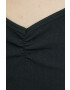 Hollister Co. tricou culoarea negru - Pled.ro