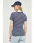 Hollister Co. tricou femei culoarea albastru marin - Pled.ro