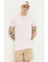 Hollister Co. tricou din bumbac culoarea roz cu imprimeu - Pled.ro