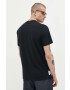 Hollister Co. tricou din bumbac culoarea negru cu imprimeu - Pled.ro