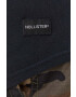 Hollister Co. tricou din bumbac culoarea albastru marin - Pled.ro