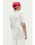 Hollister Co. tricou din bumbac culoarea gri modelator - Pled.ro