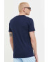 Hollister Co. tricou din bumbac culoarea gri - Pled.ro