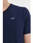 Hollister Co. tricou din bumbac culoarea gri - Pled.ro