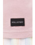 Hollister Co. tricou din bumbac culoarea roz neted - Pled.ro