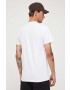 Hollister Co. tricou din bumbac culoarea alb cu imprimeu - Pled.ro